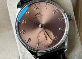 IWC Portuguese Automatic IW358313 (2025) - Pink dial 40 mm Steel case