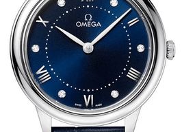 Omega De Ville 434.13.30.60.53.001 (2026) - Blauw wijzerplaat 30mm Staal