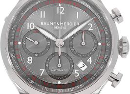 Baume & Mercier Capeland M0A10003 (2019) - Grijs wijzerplaat 42mm Staal