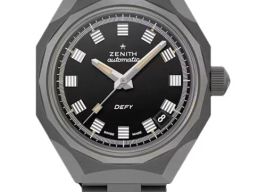 Zenith Defy 97.A3642.670/21.M3642 (2026) - Black dial 37 mm Titanium case