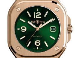 Bell & Ross BR 05 BR05A-GN-PG/SCR (2024) - Green dial 40 mm Rose Gold case