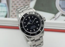 Rolex Sea-Dweller 4000 16600 (1997) - Zwart wijzerplaat 40mm Staal