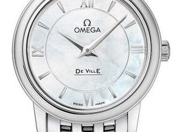 Omega De Ville Prestige 424.10.27.60.05.001 (2026) - Parelmoer wijzerplaat 27mm Staal