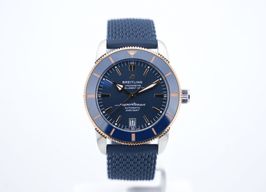 Breitling Superocean Heritage UB2010161C1S1 (2024) - Blue dial 42 mm Gold/Steel case