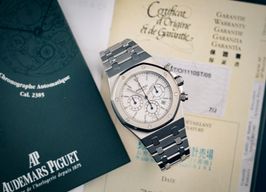 Audemars Piguet Royal Oak Chronograph 25860ST (2003) - Silver dial 39 mm Steel case