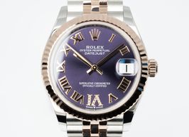 Rolex Datejust 31 278271 (2022) - Purple dial 31 mm Steel case