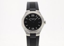 Baume & Mercier Riviera M0A10613 (Onbekend (willekeurig serienummer)) - Grijs wijzerplaat 36mm Staal