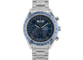 Omega Speedmaster Day Date 3222.80.00 (2008) - Blauw wijzerplaat 40mm Staal