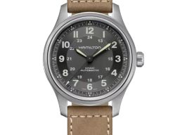 Hamilton Khaki Field Titanium H70545550 (2025) - Grey dial 42 mm Titanium case
