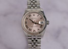 Rolex Datejust 31 178274 (Unknown (random serial)) - Pink dial 31 mm Steel case