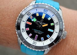 Breitling Superocean 42 A17375211B1A1 (2024) - Zwart wijzerplaat 42mm Staal