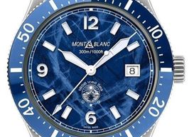 Montblanc 1858 129370 (2026) - Blauw wijzerplaat 41mm Staal