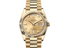 Rolex Day-Date 36 128238 (2025) - Champagne wijzerplaat 36mm Geelgoud