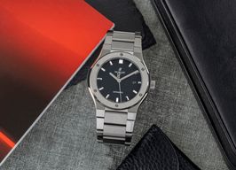 Hublot Classic Fusion 548.NX.1170.NX (2019) - Black dial 42 mm Titanium case