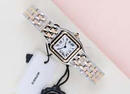 Cartier Panthère W2PN0018 (2025) - Wit wijzerplaat 30mm Goud/Staal