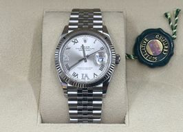 Rolex Datejust 36 126234 (2024) - Zilver wijzerplaat 36mm Staal