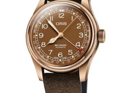 Oris Big Crown Pointer Date 01 754 7741 3166-07 5 20 74BR (2026) - Brown dial 40 mm Bronze case