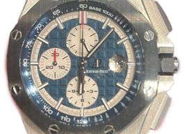Audemars Piguet Royal Oak Offshore Chronograph 26401PO.OO.A018CR.01 (2021) - Blue dial 44 mm Platinum case