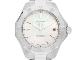 TAG Heuer Aquaracer Lady WBP1312.BA0005 (2025) - Parelmoer wijzerplaat 34mm Staal