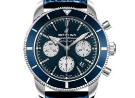 Breitling Superocean Heritage II Chronograph AB0162161C1S1 (2023) - Blue dial 44 mm Steel case
