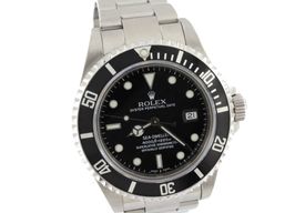 Rolex Sea-Dweller 4000 16600 (2005) - Zwart wijzerplaat 40mm Staal