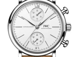 IWC Portofino Chronograph IW391502 (2026) - Silver dial 39 mm Steel case