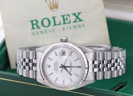 Rolex Datejust 1601 (Onbekend (willekeurig serienummer)) - Zilver wijzerplaat 36mm Staal