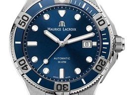 Maurice Lacroix Aikon AI6058-SS001-430-1 (2024) - Blauw wijzerplaat 43mm Staal