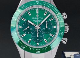 Zenith Chronomaster Sport 03.3107.3600/56.M3100 (2024) - Groen wijzerplaat 41mm Staal