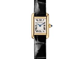 Cartier Tank Louis Cartier WGTA0352 (2025) - Silver dial 17 mm Yellow Gold case