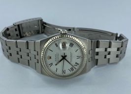 Rolex Datejust Oysterquartz - (Unknown (random serial)) - White dial 36 mm Steel case