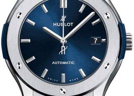 Hublot Classic Fusion Blue 511.NX.7170.RX (2025) - Blue dial 45 mm Titanium case