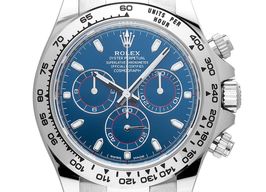 Rolex Daytona 116509 (2022) - Blue dial 40 mm White Gold case