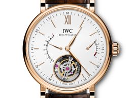 IWC Portofino Hand-Wound IW516501 (2024) - Zilver wijzerplaat 45mm Roodgoud