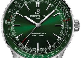 Breitling Navitimer A17329371L1A1 (2026) - Groen wijzerplaat 41mm Staal