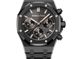 Audemars Piguet Royal Oak Chronograph 26240CE.OO.1225CE.02 (2025) - Black dial 41 mm Ceramic case