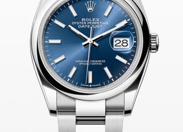 Rolex Datejust 36 126200 (2020) - Blue dial 36 mm Steel case