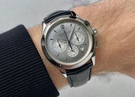 Jaeger-LeCoultre Master Chronograph 174.8.C1 (Unknown (random serial)) - Silver dial 40 mm Steel case