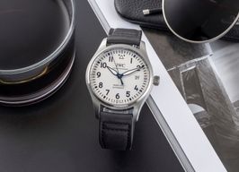 IWC Pilot Mark IW327002 (2020) - Silver dial 40 mm Steel case