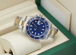Rolex Submariner Date 116613LB (2013) - Blue dial 40 mm Gold/Steel case