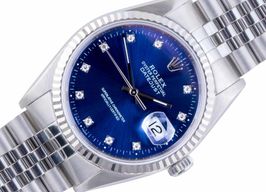 Rolex Datejust 36 16234 (1991) - Blue dial 36 mm Steel case