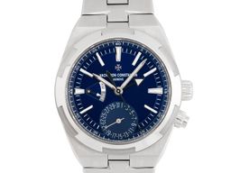 Vacheron Constantin Overseas Dual Time 7900V/110A-B334 (2021) - Blauw wijzerplaat 42mm Staal