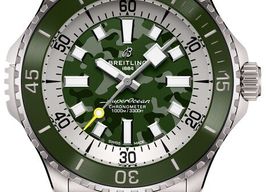 Breitling Superocean 46 E10379D31L1E1 (2026) - Green dial 47 mm Titanium case
