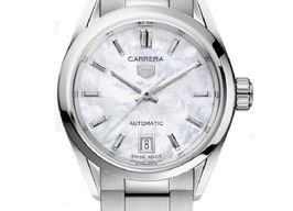 TAG Heuer Carrera Lady WBN2410.BA0621 (2023) - White dial 29 mm Steel case