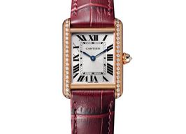Cartier Tank Louis Cartier WJTA0037 (2025) - Silver dial 22 mm Rose Gold case