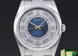 Rolex Oyster Perpetual 36 116000 (2010) - Blauw wijzerplaat 36mm Staal