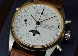 Eberhard & Co. Vintage 32021 (1987) - White dial 36 mm Gold/Steel case