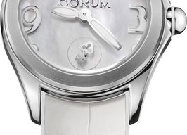 Corum Bubble 295.100.20/0009 PN04 (2022) - Pearl dial 42 mm Steel case