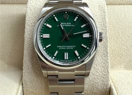 Rolex Oyster Perpetual 36 126000 (2023) - Green dial 36 mm Steel case