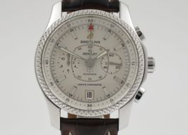 Breitling Bentley Mark VI P26362 (2008) - Wit wijzerplaat 42mm Staal
